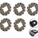 5pcs Adapters for Rockwell Sonicrafter Oscillating Tool Saw Blades - Universal Shank Converter for Star Lock Saw Blades -Multi Master Power Tool Woodworking Accessory for Enhanced (Not for M-Akita)