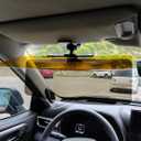 Automotive Sun Visors for Car, Van, Truck, Polarized Protection, Universal Install Anti-Glare Extender (15.35" for Day/Night 2 in 1 Sun Visor)