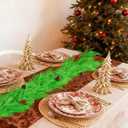 12FT2 * 6FT Artificial Norfolk Pine Garland, 2025 Lime Green Christmas Garland Realistic Touch for Mantel Table Fireplace Staircase Door Indoor Outdoor Christmas Decorations