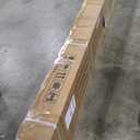 ALAMEDADT 32''x84'' Sliding Barn Door with 6 Ft Barn Door Hardware Kit& Handle& Floor Guides,Pre-Drilled Holes Easy Assembly - Include Installation Manual, Water-Proof PVC Surface, H-Frame, White