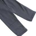 Knotted Gown Baby Newborn, Viscose derived from Bamboo, Infant Sleeper with Mittens, Baby Girl, Baby Boy, (Gray)
