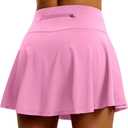 Women's High Waist Pleated Tennis Skirt with 4 Pockets Lightweight Athletic Golf Skorts Skirts for Running Workout