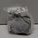 5" Gray Crow Plush Shoulder Toy with Magnet, Raven Stuffed Animal Bird Decor, Standing Shoulder Crow with Scarf, Cute Pendant Gift for Kids & Friends