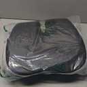 StarAneer Seat Cushion Premium Ergonomic Memory Foam Car & Office Chair Seat Cushion - Orthopedic Lumbar Support for Back Pain Relief, Non-Slip Design for Car, Truck, Home Chair & Office Seat (Standard, Grey/Black)