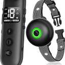 Dog Shock Collar, Dog Training Collar with Remote 2600FT, IPX7 Waterproof Rechargeable E-Collar, 3 Training Modes for Medium and Large Dogs