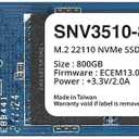 Synology M.2 22110 NVMe SSD SNV3510 800GB (SNV3510-800G)