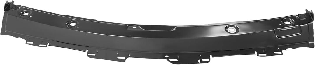 KUAFU Front Windshield Wiper Cowl Panel Motor Cover Compatible with 2011-2016 Dodge Durango/Jeep Grand Cherokee Replacement for 68021005AB Window Wiper Panel Molding Trim Vent Grille Steel Black