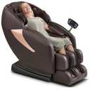 Mazzup Massage Chair, 3D Massage Chair Full Body, Zero Gravity Shiatsu Recliner W/Heating, SL Track, Wireless Charger, Bluetooth Speaker, Foot Rollers, 12 Auto Modes Air Compression