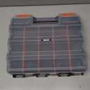 Anyyion Small Parts Organizer, 34-Compartments Double Side parts organizer with Removable Dividers for Hardware, Screws, Bolts, Nails, Beads, Jewelry.