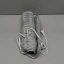 Deepsoon Heating Pad,Electric Heating Pads for Back,Neck,Abdomen,Moist Heating Pad for Shoulder,Knee,Arms,Legs,Dry/Moist Heat & Auto Shut Off,Christmas Gifts for Men and Women,Light Gray,24x12 Inch