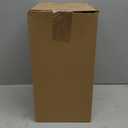 Besti Wooden Office Desk Organizer - Organizing Tool for Desktop, Cubicle, Bedroom, Kitchen - Vintage Style Organization Caddy with Top Tray Shelf & 3 Drawers - 13.6x9x7 Inches (Rustic Burnt)