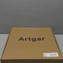 Artgar Spring Wreaths for Front Door - 26 Inch Spring Summer Front Door Wreath, Artificial Paper Flower Wreath for Indoor Outdoor Home Door Wall Window Wedding Background Decor (Yellow)