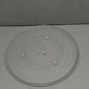 13.5" 340mm Microwave Turntable Plate Compatible with Panasonic F06015Q00AP F06014T00AP, 13 1/2 inch Replacement Microwave Glass Plate for GE WB49X10114 (13.5" Small Coupler Hole)