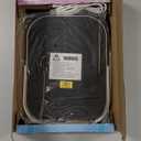 Travel Makeup Mirror with Lights, Portable Small Beauty LED Vanity Mirror with Lights, 1200mAh Battery, Dimmable Touch Screen, Tabletop Folding Compact Mirror,Women Gift (8"L x 6"W, White)