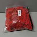 ThePirateDressing Steampunk Victorian Cosplay Costume Womens High-Low Show Girl Skirt (Small, Red (With Shredded Raw Edges))