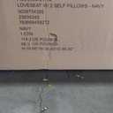 Emerald Home Furnishings Lakeview Presley Loveseat - Navy Blue