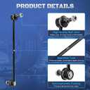 K80880 Front Sway Bar Stabilizer End Links Compatible with 2013-2019 Ford Escape Focus Transit Connect C-Max, 2010-2013 Mazda 3, 2005-2013 Volvo C30 C70 S40 V50, 2015-2019 Lincoln MKC, Set of 2
