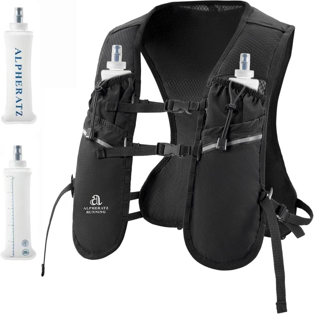 Alpheratz Running Vest for Runners, Hydration Compatible, Multiple Pockets, Adjustable - Long Distance & Marathon Running Vest