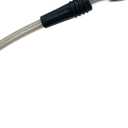 The Stop Shop Universal Braided Stainless Brake Hoses, 18 Inches Long with 10mm Banjo Hole and 3/8"-24 Female End, (Does Not Include Hardware) Made in USA