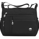 MINTEGRA Women Shoulder Handbag Roomy Multiple Pockets Bag Ladies Crossbody Purse Fashion Tote Top Handle Satchel 11x8 inch