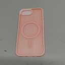 SUPFINE Magnetic for iPhone 17e Case/iPhone 16e Case with Screen Protector (Compatible with MagSafe) (Military Grade Drop Protection) Translucent Matte Shockproof Phone Cover,Light Pink