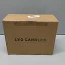 DRomance Battery Operated Flameless Candles with 6 Hour Timer 3 Pack Real Wax Vertical Stripe 3D Wick Flickering LED Pillar Candles Dinner Wedding Christmas Holiday Decor(Beige, 3" D x 5", 6", 7" H)
