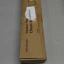 Closet Rods for Hanging Clothes, 17 to 84 Inches Stepless Adjustable Metal Closet Rod, 1.3 Inches Heavy Duty Clothes Hanging Rod for Closet Wardrobes Laundry RV, Black