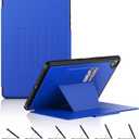 BLOSOMEET Case for Samsung Galaxy Tab A9+ Plus 11" 2023,Smart Auto Sleep/Wake Case Cover for Samsung Tablet A9 Plus SM-X210/X216/X218 with Card Slot & Magnetic Stand,Blue