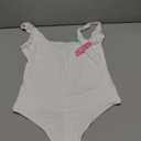 PUMIEY Bodysuit for Women Sleeveless Backless Tank Top Sharp Collection Size M