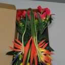Hotop 4 Set/ 16 Pcs Artificial Tropical Flower Bouquets Bulk for Hawaii Centerpieces Bird of Paradise Lily Bouquet Permanent Flower Tropical Plant Party Office Home Decor (Multiple Color)