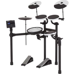 Roland TD-02KV V-Drums | Electronic Drum Kit with Expressive Playability, Noise-Reducing Features, Mesh-Head Snare, Wide Acoustic-Style Playing Layout & Optional Bluetooth Expansion | Onboard Coach