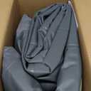 Intex Dura-Beam Deluxe Comfort-Plush Elevated: Fiber-Tech  Queen Size  Built-in Electric Pump  18in Bed Height  600lb Weight Capacity (Grey)