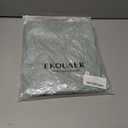 Ekouaer Rib Knit Pajamas Set for Women 3 Piece Lounge Sets Soft Cami and Shorts Pjs with Cardigan Loungewear S-XXL (L)