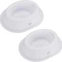 KEMIMOTO Pairs of 6x9 Speaker Pods, Universal Speaker Boxes Enclosures Speakers Compatible with UTV, RV, Car, Boat, Trunk, Trailer, White, 2PCS