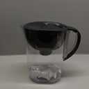 Brita Large Water Filter Pitcher for Tap and Drinking Water with SmartLight Change Indicator, Includes 1 Standard Filter, BPA-Free, Lasts 2 Months, 10-Cup Capacity, Stretch Limo Black