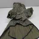 Warm Dog Coat with Double Zipper, Winter Dog Clothes for Small Medium Large Dogs, Turtleneck Dog Puffer Jacket, Two Legs Dog Cold Weather Coats, Wind & Waterproof Dog Winter Jacket (L, Green)