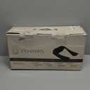 InvoSpa Shiatsu Massager with Heat - Deep Tissue Kneading Pillow for Neck, Shoulders, and Back - Electric Full Body Massage (Black)