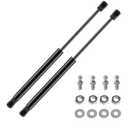 2 Pcs Gas Struts 17 Inch 55 lbs Prop Shock Lift Springs Rod Struts for RV Bed Floor Hatch Heavy Duty Box Lid Tool Box Outdoor Cabinet Boat Bed Cover Door Lid C16-04445 C16-04445