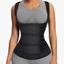 FeelinGirl Waist Trainer for Women Latex Waist Trainers Vest Plus Size Waist Cincher Corset 3 Belts Hooks Steel Bones
Color: Ablack-triple Belts-9 Steel Bones-3 Hooks
Size: X-Large