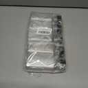 Goiio 5 Pieces 6 Ounce Plastic Juice Bottles, Clear Bulk Beverage Containers, for Smoothies, Juice Milk and Homemade Beverages