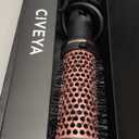 Thermal Round Brush 1 1/2 Inch, Volumizing Heated Round Brush, Pink