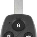 X AUTOHAUX 313.8MHz N5F-S0084A Replacement Smart Proximity Keyless Entry Remote Key Fob for Honda Civic for Acura MDX 2006-2013 4 Buttons Uncut Car Ignition Key 46 Chip
