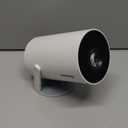 Gaimoo [Built-in App] 1080P FHD 4K 2024 Upgraded Mini Projector Portable Dual Control with Mouse Android TV WiFi 6 BT5.2 180° Rotation HDMI/TV Stick/USB/PS5, with HDMI and Mouse