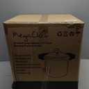 MegaChef 24 Quart Large Capacity Aluminum Stovetop Pressure Cooker/Canner for Induction and Gas Stove-Tops