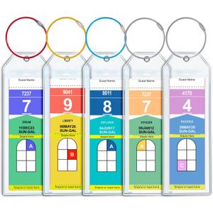 Cruise Luggage Tag Holder for Royal Caribbean & Celebrity 5 Pack, Cruise Ship Essentials 2025 Waterproof, Cruise Must Haves Durable