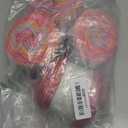 Katech Ombr Yarn for Crocheting-Gradient Cake Yarn-4x100g 60% Cotton 30% Acrylic 10% Wool-Ombre Multicolor Soft Rainbow Cotton Crochet Yarn for Scarves, Shawls, Blankets and Garments(J)