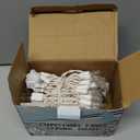 Joiedomi Christmas String Lights Indoor,200(2x100) Mini Warm Fairy Light,43FT Lighting Decor for Patio Dorm Classroom Bedroom Holiday Wedding Party Garland Birthday Festival,White Wire (2100ct)