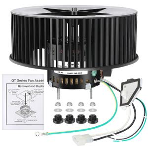 S97018218 Bathroom Fan Motor Replacement - Fit for Broan Nutone QTR100, QT110, QTR110-A, QT110LE, QTR100L, QTXEN110, QTRN110, QTN110E-A, QT90L, QT90E, Replaces OEM S97020971 S97020048