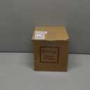 Eywamage 3 Wick Clear Glass Flameless Candle with Remote, Large Flickering LED Battery Pillar Candle  6" H 6"