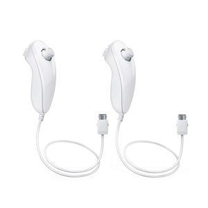 Wii Nunchuck Controller White [2 Pack] 
